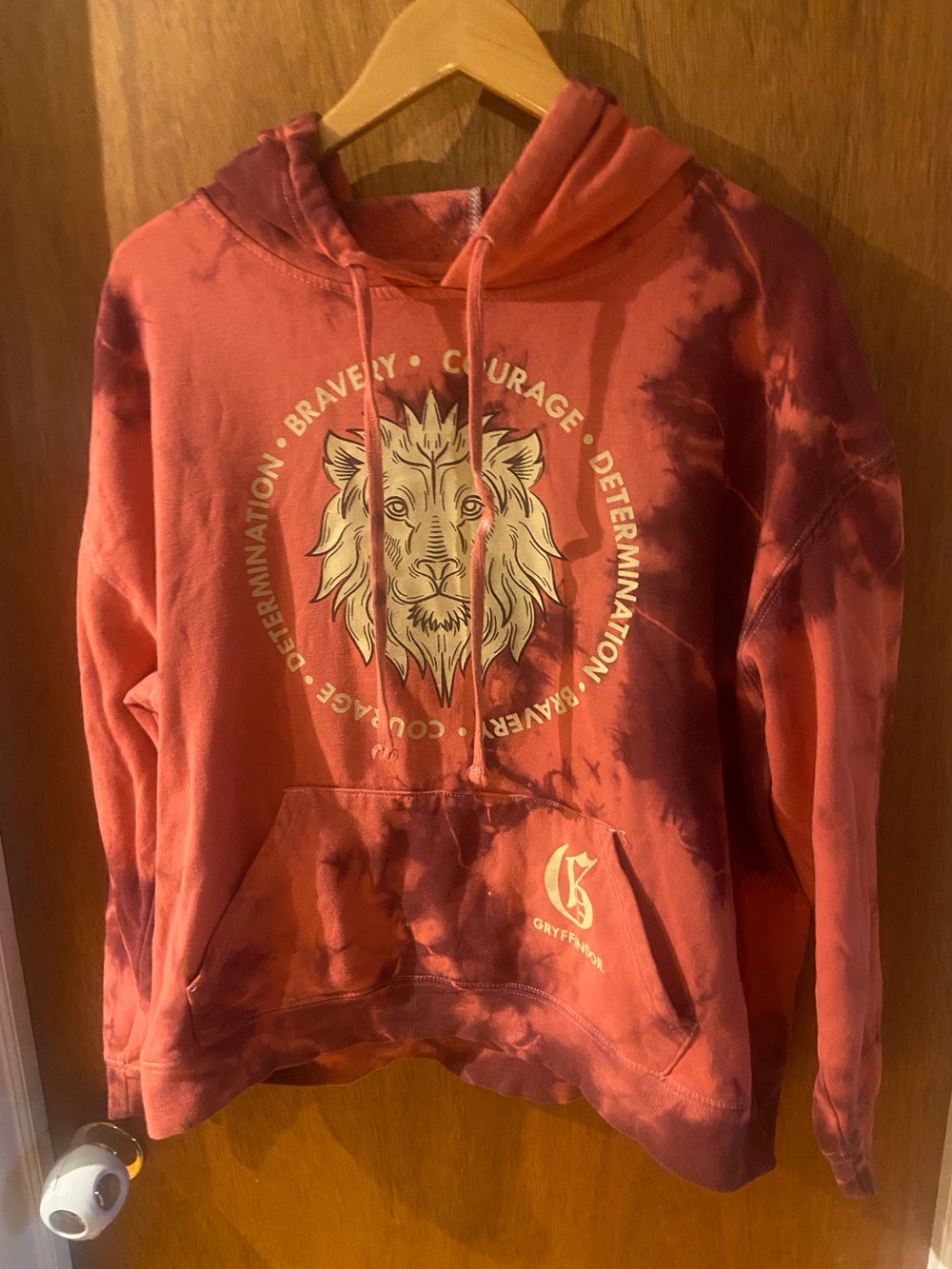 Harry Potter Hogwarts Tie Dye Sweatshirt Size Large